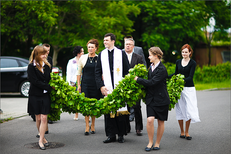 Zdjęcia na prymicjach reportaż