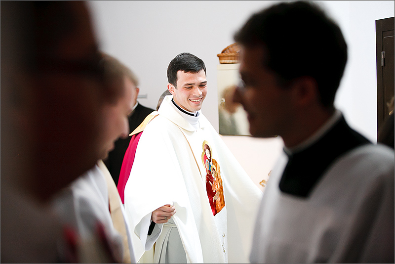 Zdjęcia na prymicjach reportaż