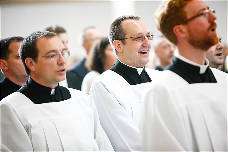 Zdjęcia na prymicjach reportaż