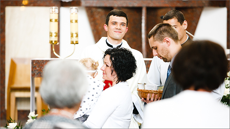 Zdjęcia na prymicjach reportaż