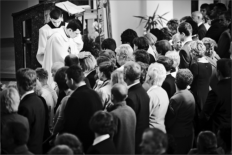 Fotografia na prymicjach reportaż